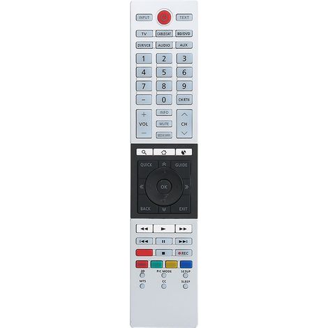 Ersatz-Service für Ultra HD Smart TV-Fernbedienungen für Toshiba CT-90430 und CT-90429 (1/4)