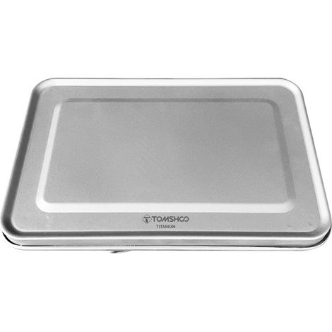 Ultraléger Portable Ti Mini Table Carrée Polyvalent Pliable Camping Barbecue Grill Pique-Nique Fournitures Légères Matériau Robuste Facile à Transporter Rangement Pratique (1/5)