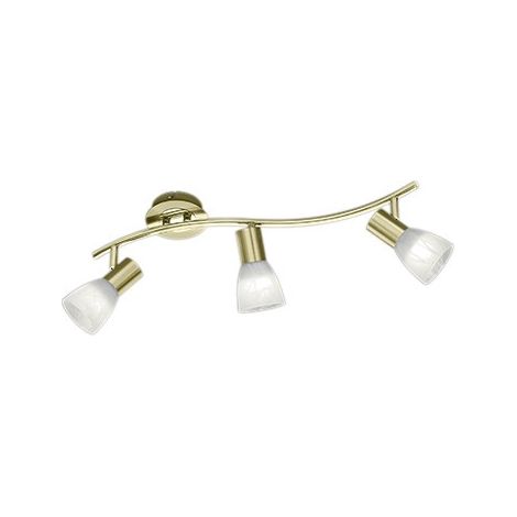 Foco de Techo 3 Luces Orientable Levisto Brass Trio Lighting (1/2)