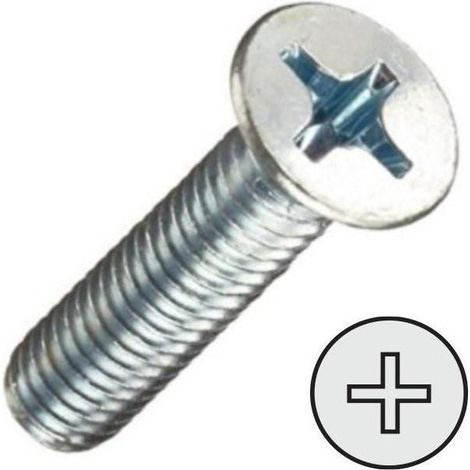 Tornillo Rosca Metrica Din 965 08X020Mm Cincado Fontana 200 Pz