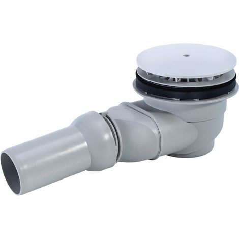 Ecoulement de receveur de douche Duravit, sortie horizontale de