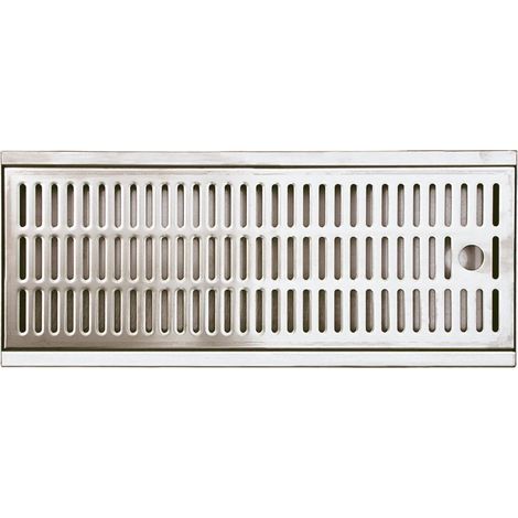 Tropfblech Abtropfblech Tropfschale en Acier Inoxydable 500 x 200 x 27 mm - Égouttoir Plat pour Bar, Brasserie Maison, Cuisine Professionnelle, Anti-Débordement Durable et Facile à Nettoyer (1/5)
