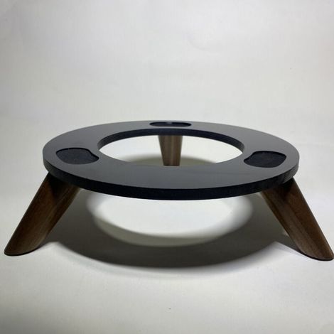 Harman Kardon Glass Series et Crystal 4e génération de support audio de bureau en bois massif absorbant les chocs (1/5)