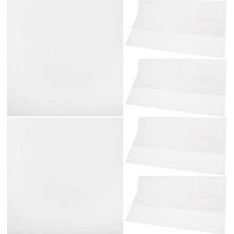 Lot de 6 Tapis de Cuisson en Silicone Blanc pour Déshydrateur Surface Antiadhésive et Efficacité Améliorée, Accessoires Réutilisables pour Outils Cuisine'-'- (1/5)