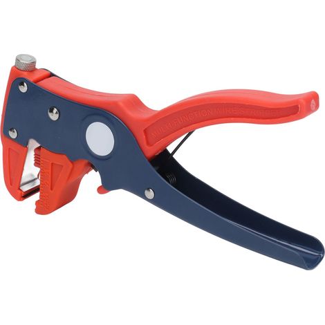 Dénudeur de fil acier multifonction réglable coupe-fil électricien pour dénudage coupe sertissage sectionnage BST-318 ABS acier faible teneur 0.2-4.0mm² (1/5)