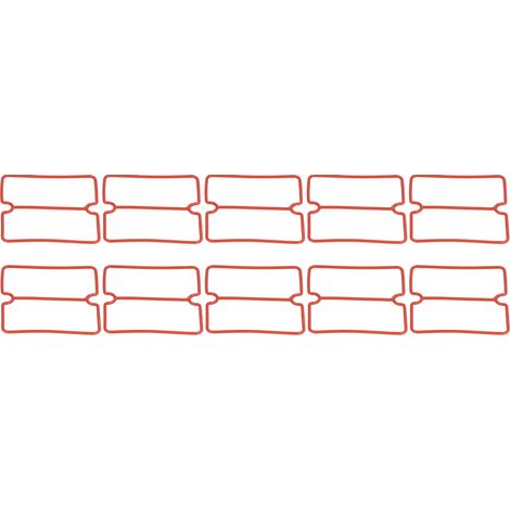 Joints De Soupape Rectangulaires - Résistance Haute Température Sans Huile - Pour Moteurs 550W - Lot De 10 Pièces (1/5)