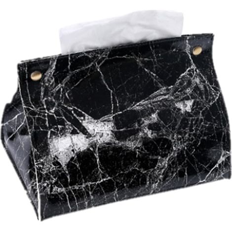 aus PVC Leder mit Marmoroptik Aufbewahrungsbox (1/5)