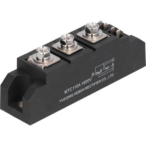 Gleichrichtermodul Thyristor 3-polige Gleichrichterbrücke für Schaltungssteuerung MTC110A 1600V (1/5)