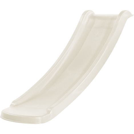 Axi Sky120 Toboggan Creme - 118 Cm Élément Complémentaire Pour Aire De Jeux / Maison De Jeu Enfant Toboggan Pour Hauteur De Estrade 60 Cm