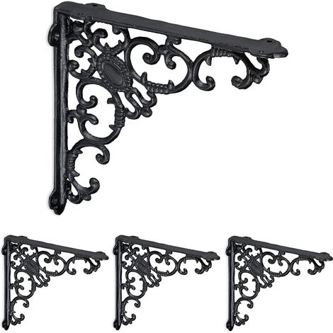 Shelf Brackets Black (1/5)