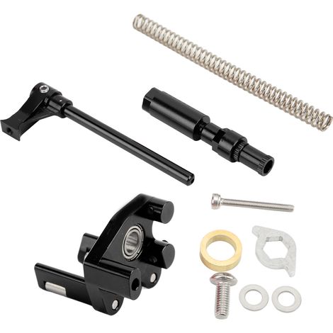 Jeu de dérailleur 2-3 vitesses pour vélo Brompton avec poussoir et ressort de chaîne - Noir (1/5)