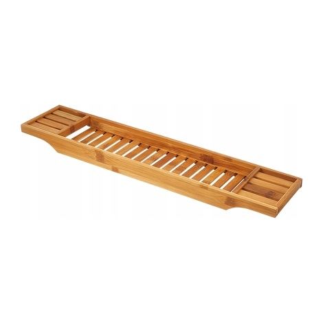 ESTANTERÍA DE BAMBÚ PARA BAÑERA, TAPA DE MADERA PARA BAÑERA