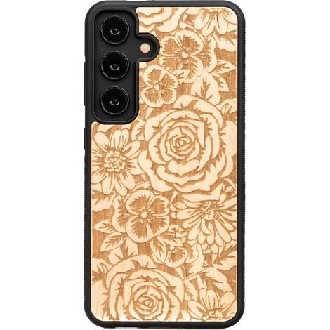 Bewood Holzhülle für Samsung Galaxy A55 5G ROSES ANIEGRE (1/4)