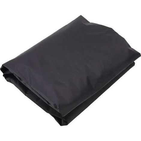 Housse de protection pour ventilateur extérieur, imperméable, anti-UV, pliable, adaptée pour intérieur et jardin, couleur noire (1/5)