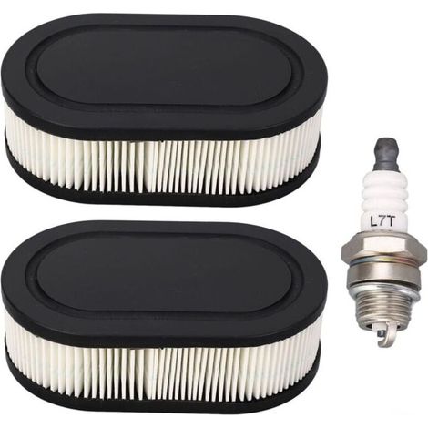 Set mit 2 Luftfiltern für Briggs & Stratton Rasenmäher der Serien 550E, 550EX Eco-Plus und 575EX. Ersetzt die Teilenummern 4247, 5432, 5432K, 09P00, 09P702, 500EX und 625. Passend für die Motoren mit  (1/4)
