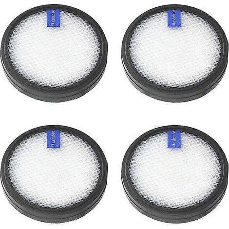 Lot de 4 filtres lavables pour aspirateurs sans fil W200, W300 et W400 - Pièces de rechange et accessoires-AquaForge (1/3)