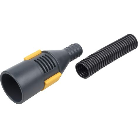 wolfcraft Attacco per aspirapolvere con tubo flessibile I 4682000 I Per l'aspirazione di polvere durante la foratura (1/5)