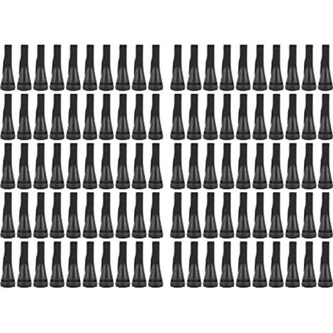 100 PCS Chicken Plucker Fingers for Poultry Plucker Machine, Poultry Epilator Rubber Finger Plucker Picker for Chicken, Duck, Goose Feathers (Black) (1/5)