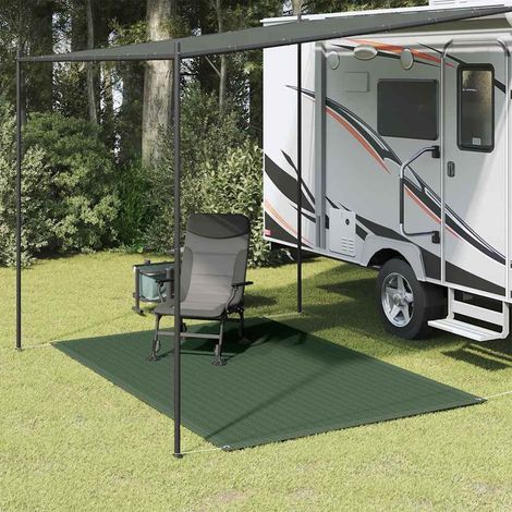 Tapis de tente 250 x 300 cm PEHD vert (1/5)