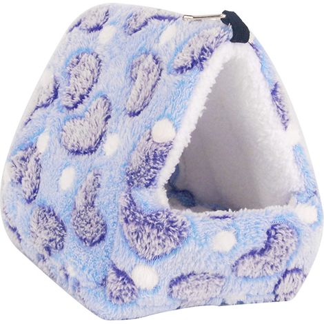 Panier pour Cochons d'Inde Adulte et Bébé en Peluche Avec Lit Douillet Pour Petit Animal de Lit Multifonction Avec Tapis Amovible Pour Hamsters, Cochons d'Inde, Chinchilla, écureuil, Hérisson. (1/5)