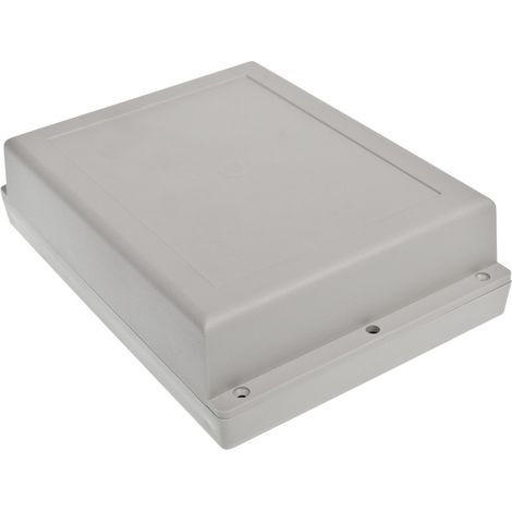 Boîtier RS PRO en ABS, 197.7 x 144.55 x 52.55mm, Gris IP65, Blindé ( Prix pour 1 ) (1/3)