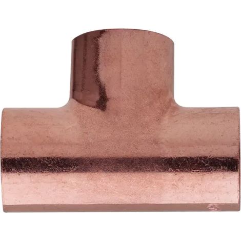 Raccordo a t rame a saldare intermedio ø16x12x16 mod. 5000 FRABO