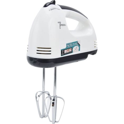 Batteur à œufs électrique à 7 vitesses, fouet à œufs portatif pour la cuisine domestique, prise UE 220 V (1/5)