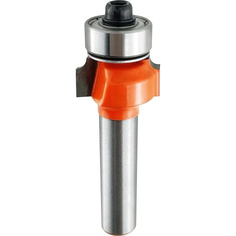 Fraise d’arrondi 2mm avec queue 8mm – Fraise quart de rond en carbure K10 pour bois dur et tendre – Pour fraiseuse manuelle ou CNC – Outil de profilage pour meubles, cadres, étagères