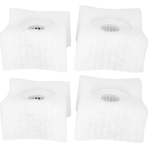 Coton de Remplacement pour Filtre d'Aquarium Accessoires de Filtre en Charbon Actif Coton Biologique (4 Pièces) - AUTRES
