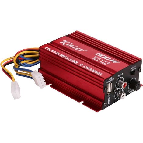 Câble 12V pour amplificateur audio de voiture, 2 canaux (1/5)
