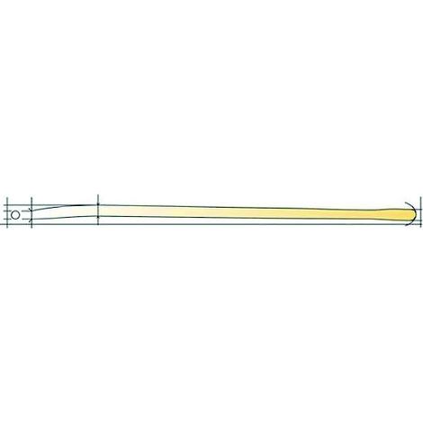 Manche de fourche fumier cintré avec douille en hêtre - 135 cm - JACQUENET MALIN (1/2)