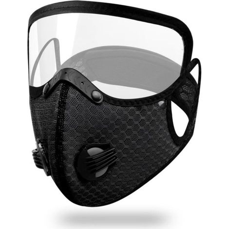 Masque de soleil unisexe pour moto Coupe vent Anti UV Anti poussière Respirant Protection contre les insectes volants Plusieurs couleurs disponibles (1/5)