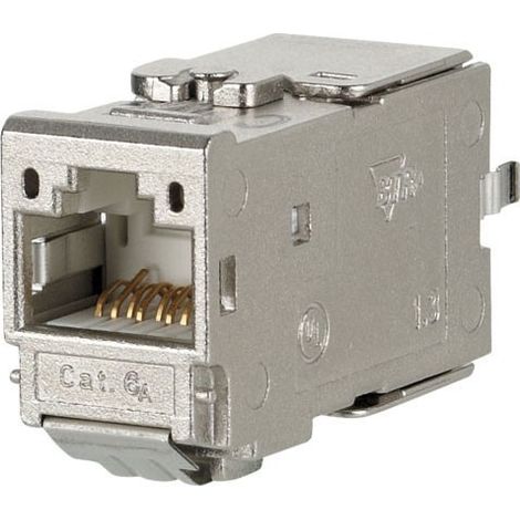 BTR NETCOM C6Amodul 180 Jack Cat. 6A geschirmt TN C6Amod-180