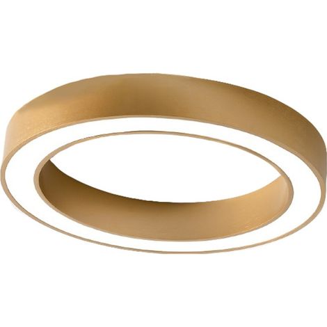Plafonnier led gea luce flor pm gold 3600lm 3000°k plafonnier moderne