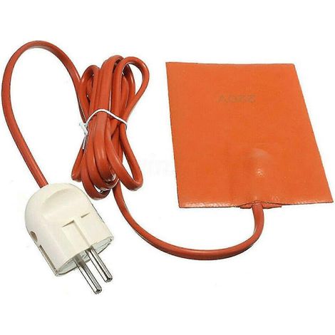 Plaque chauffante universelle en silicone 250 W pour carter d'huile moteur (prise européenne) (1/4)