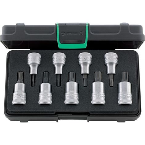 Juego puntas destornillador.1/2"9 unidades RibeCV Stahlwille