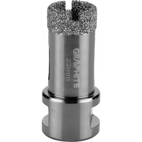 Diamant-Lochsäge 22 mm M14 Graphit 55H306 (1/3)