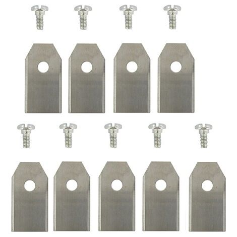 Jeu de 9 lames robot tondeuse GARDENA R40LI R70LI – Lames adaptables pour coupe précise – Remplace référence 9668095-01 (1/3)