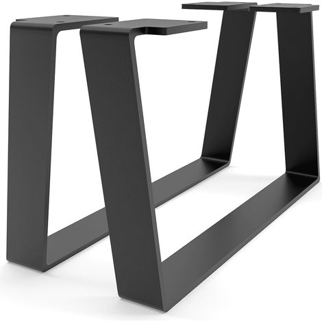 Möbelbeine - MAILAND - Höhe 20 cm, Schwarz - 35 cm / 2er Set (1/5)
