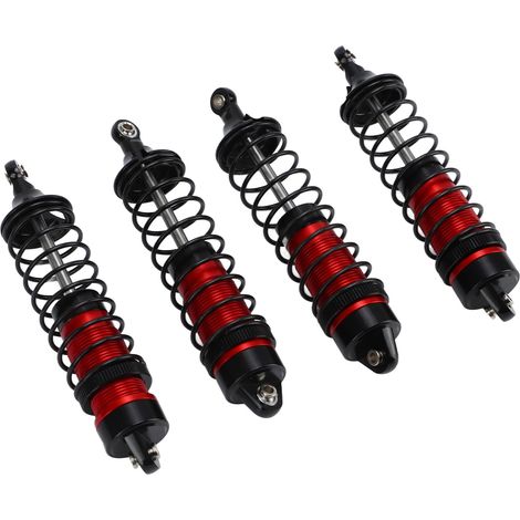Satz mit 4 Stoßdämpfern aus hochelastischer Aluminiumlegierung (115 mm) für RC-Cars der Marken Arrma, Traxxas und Losi im Maßstab 1:10. (1/5)