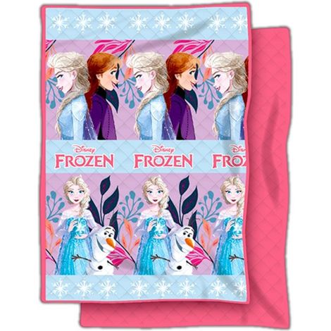 Disney Frozen Steppdecke Bettdecke 250x150 cm Magische Tagesdecke für Mädchen