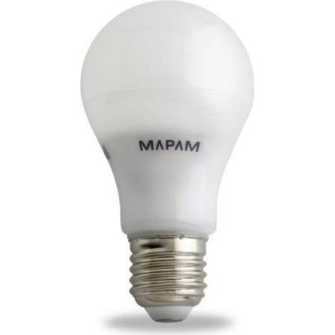 TrAdE Shop Traesio - Lampadina Led Attacco E27 Bulbo A55 7w Globo Luce Fredda 6500k Alta Qualità 00067 - (1/3)