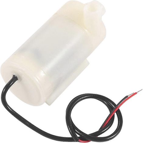 Pompe à eau micro-submersible à moteur CC 3V 5V silencieuse avec câble USB-- (1/5)