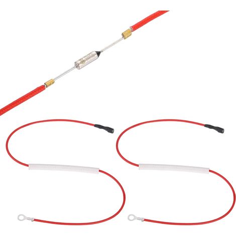2Pcs Fusible Thermique Universel 240°C 10A 250V Fusible Thermique (1/5)