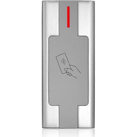 Lecteur RFID de contrôle d'accès étanche H2R 125 kHz en métal, avec sortie Wiegand et détection de proximité, pour panneau de contrôle d'accès (sans relais) H2R-EM 125 kHz (1/5)