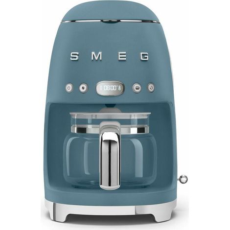 Smeg Cafetière Vintage 50s Bleu Orage Mat 1,4 L (1/5)
