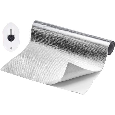 Isolant Thermique, Feuille Isolante Autocollant Aluminium, 300℃-60x200cm (1/5)
