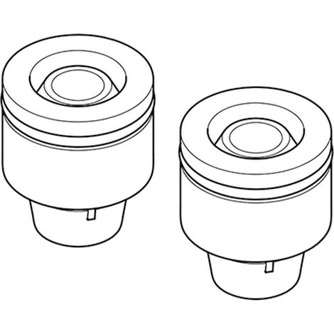 DAIKIN Freni di circolazione SKB, 2 pz/VPE Prevenzione delle circolazioni a gravità, 165070