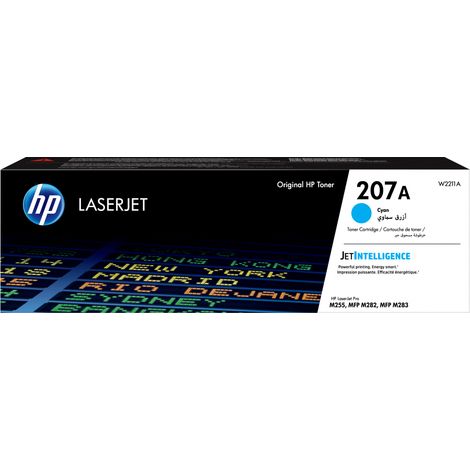 HP 207A Cyan Original LaserJet Toner Cartridge cartucho de tóner 1 pieza(s)
