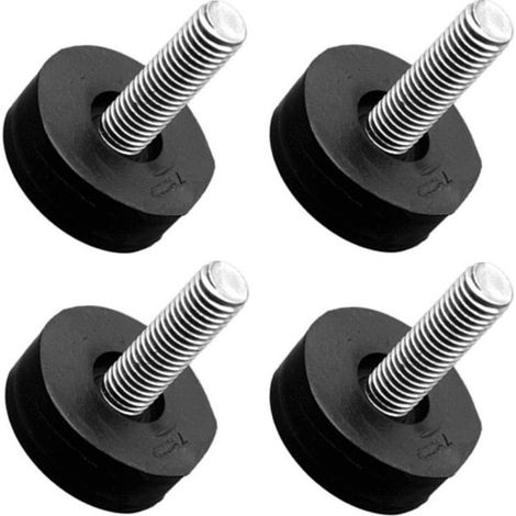 LAVATRICE 4 PIEDINI PIEDI UNIVERSALI PASSO 8 MA ALTEZZA 30 MM LV 510 (1/2)